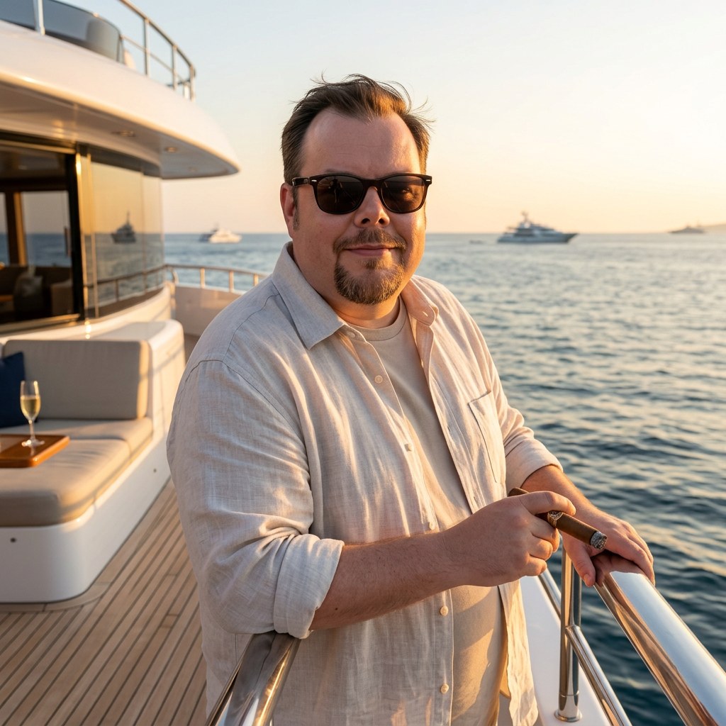 Yacht Bobby, AI-generated