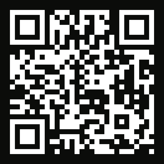 QR - white on ink